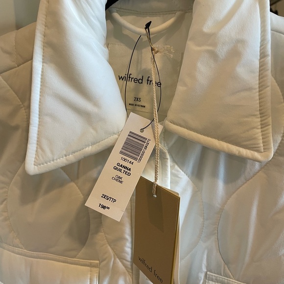 Aritzia/Wilfred Free ganna quilted oak XXS brand new - Picture 2 of 4